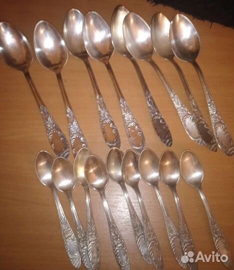 Мельхиоровые ложки, нержавейка, новые, СССР