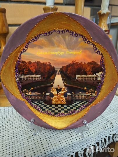 Тарелки сувенирные Санкт-Петербург