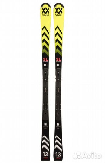 Горные лыжи Volkl SL 165 WC FIS + Xcomp 16