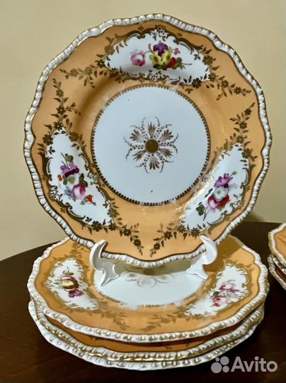 Антикварные тарелки. Davenport, Англия