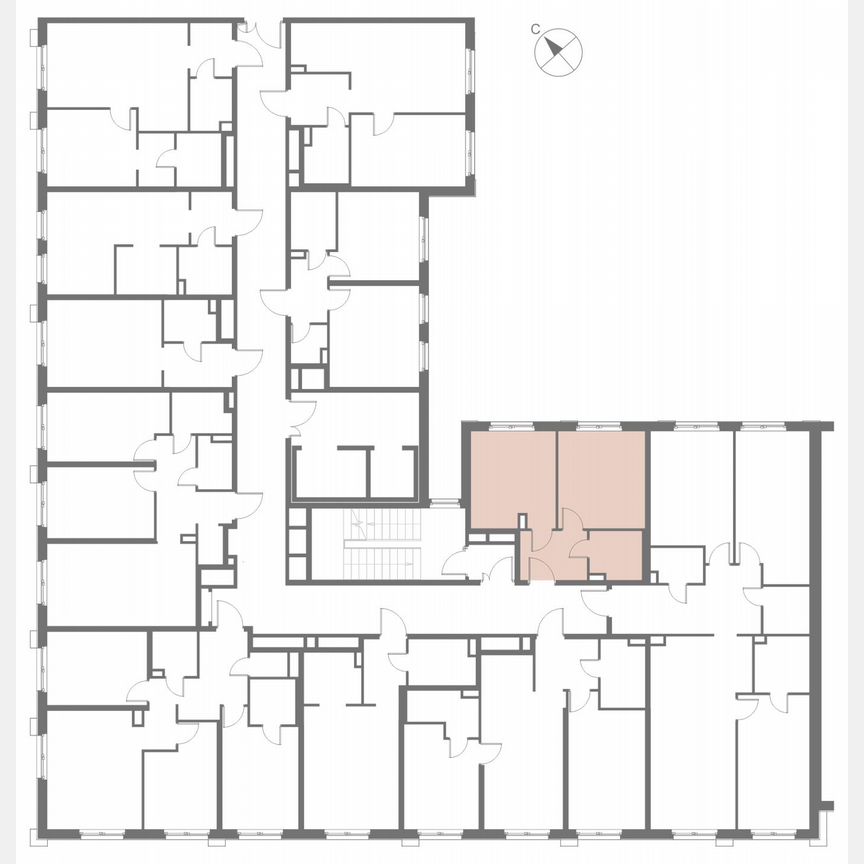 1-к. апартаменты, 33,8 м², 9/17 эт.