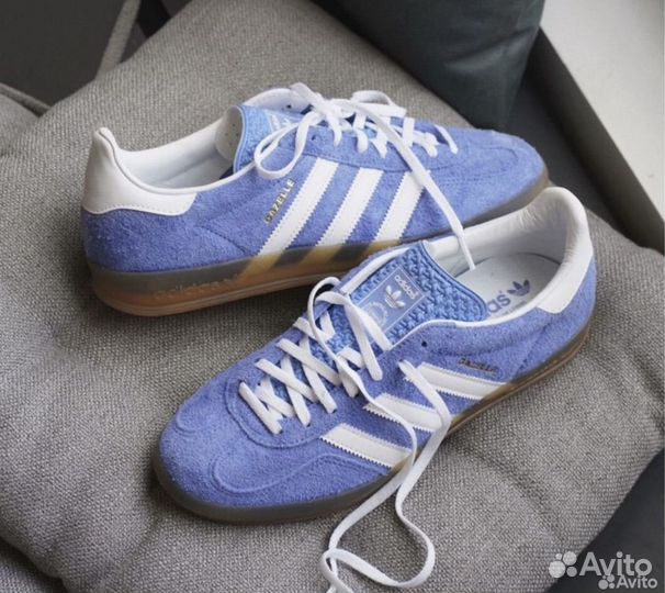 Кроссовки Adidas Gazelle Indoor Blue