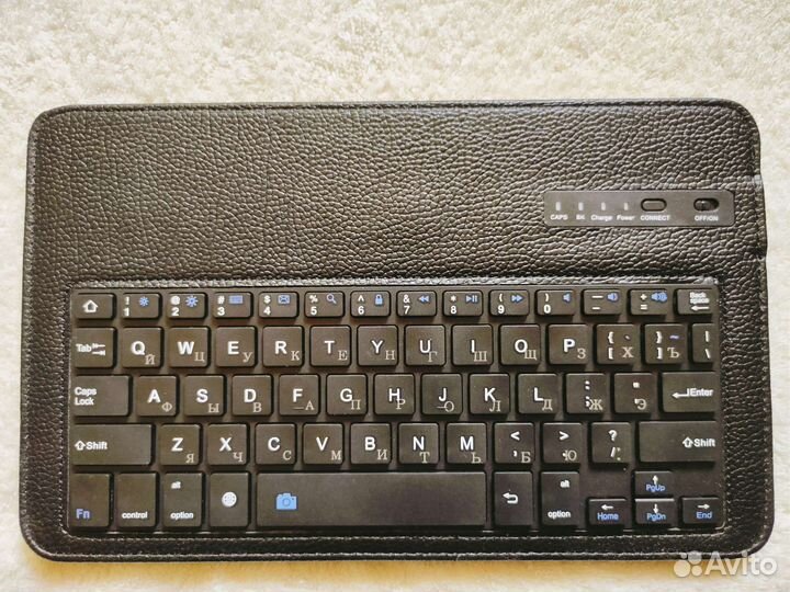 Клавиатура Bluetooth русскоязычная с чехлом