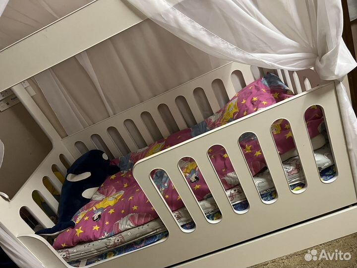 Детская кровать 80 160 домик