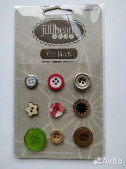 Пуговицы декоративные