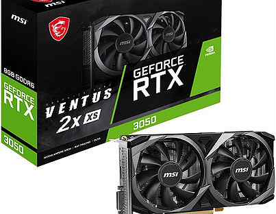 Видеокарта MSI GeForce RTX 3050 ventus 2X XS 8G