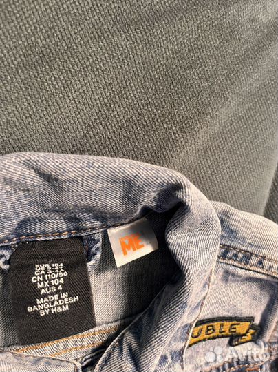 Джинсовая куртка hm 104