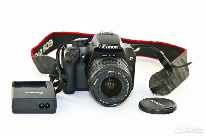 Canon EOS 1000D/XS 10.1MP цифрозеркалка Kit 18-55