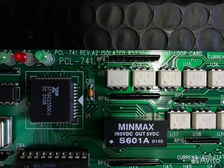 Advantech PCL-741 2-port RS-232 Current-loop Commu