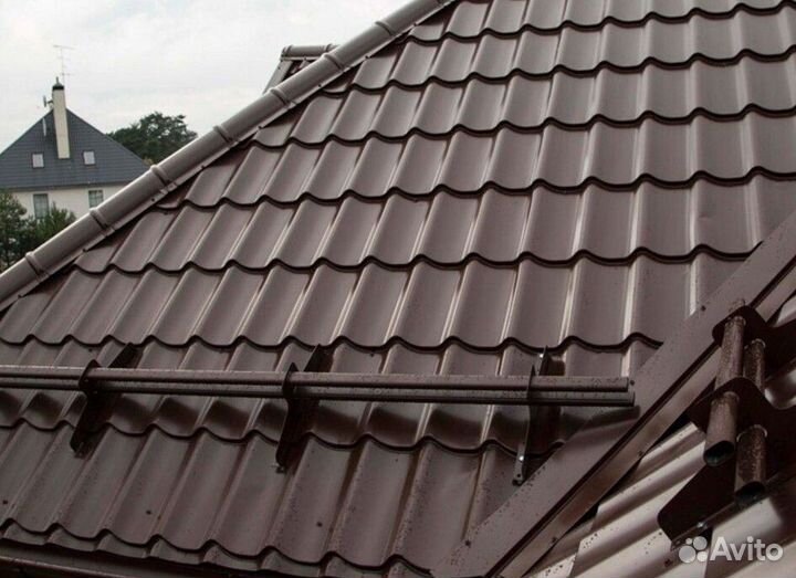 Мягкая металлочерепица