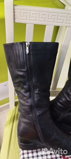 Сапоги женские зимние натуральная кожа