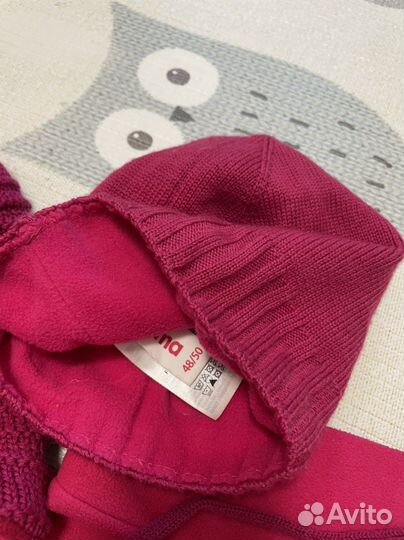 Комплект шапка, шарф