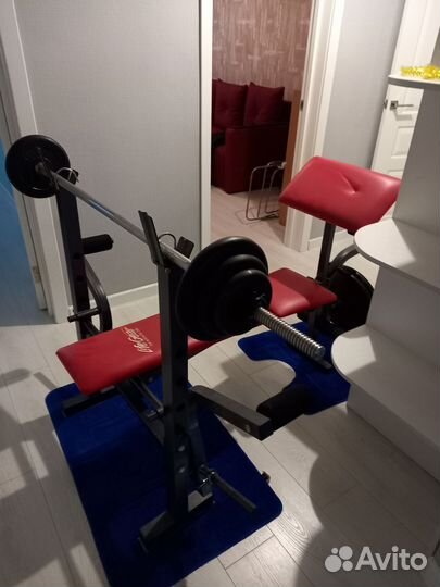 Скамья для жима и пресса