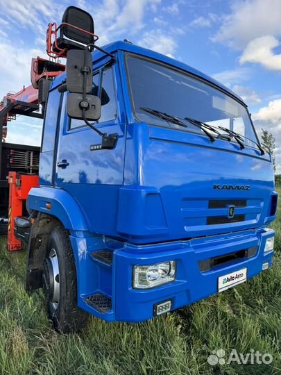 КАМАЗ 65117 с КМУ, 2018