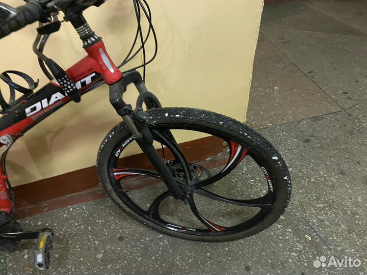 Горный велосипед двухподвес