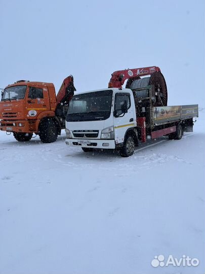 Аренда и услуги манипулятора, стрела 3 т, 10 м, борт 5 т, 6 м