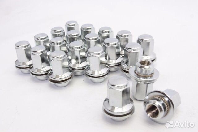 Комплект гаек 20шт. М14x1.5 пресс-шайба HEX22