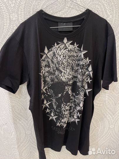 Футболки (3) Philipp Plein со стразами