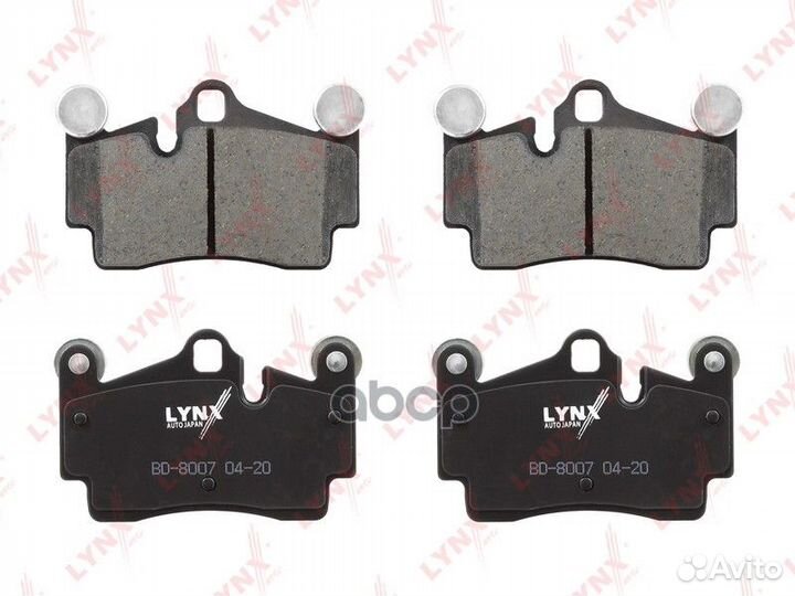 Колодки торм.задн.audi Q7(4L) 06, porsche Caye