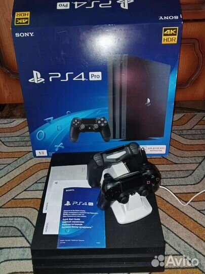 Sony playstation 4 PS4 pro 1tb 7208+PS+ на 12месяц