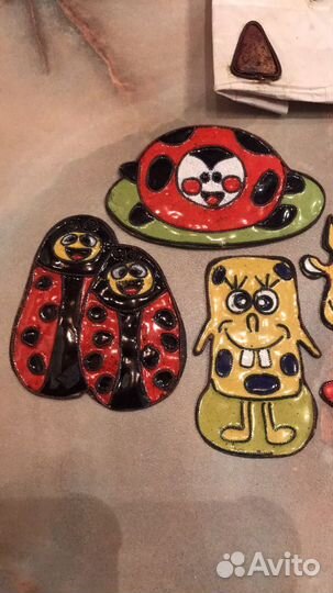 Мини-плакетки горячие эмали