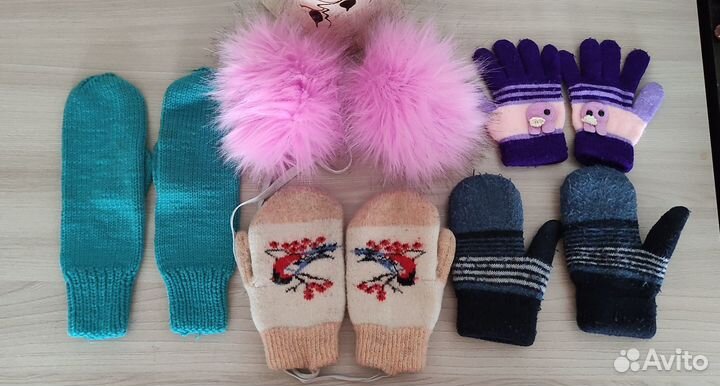 Варежки, перчатки детские