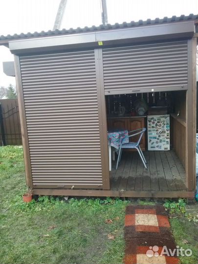 Рольставни защитные/ролеты 1100х2170h