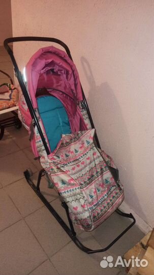 Санки коляска