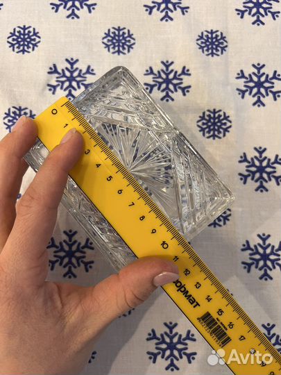 Хрустальная шкатулка СССР