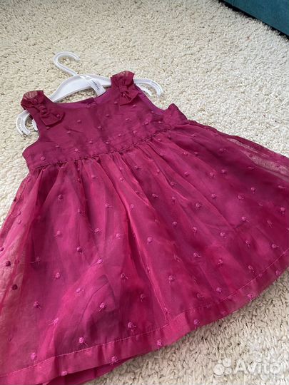 Платье праздничное для девочки 80 86