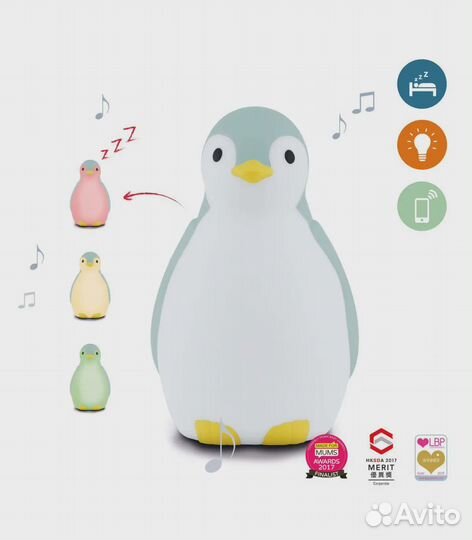 Ночник детский, тренер сна zazu