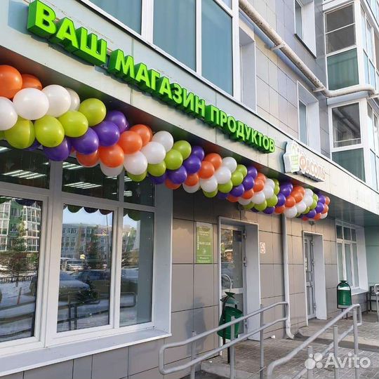 Оформление праздника шарами