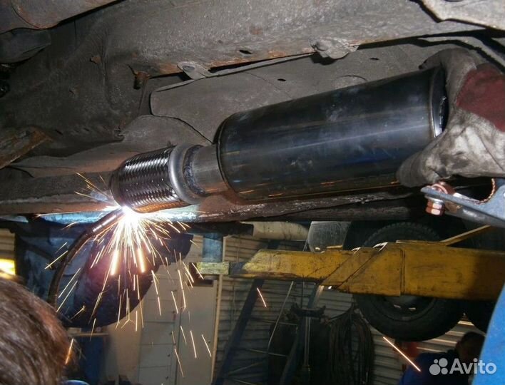 Ремонт выхлопа Subaru Forester 2005-2008