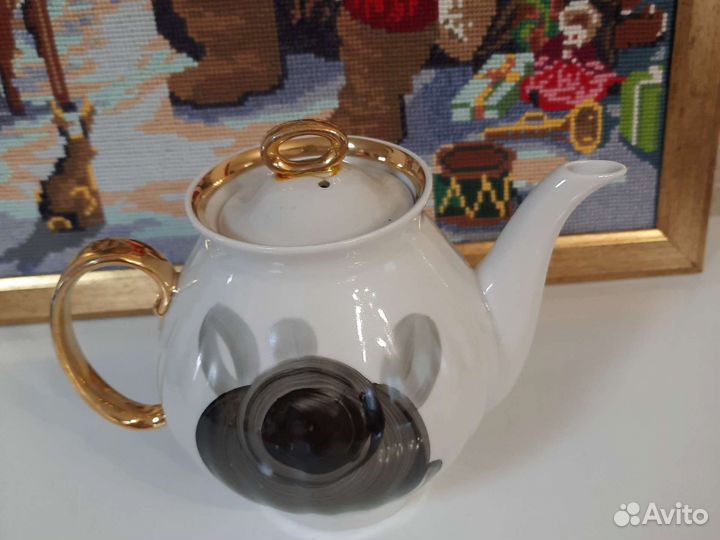 Чайники фарфоровые СССР и германии