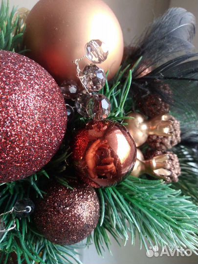 Настольная новогодняя композиция