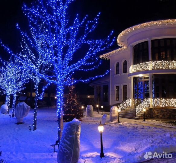 Новогоднее Оформление Домов