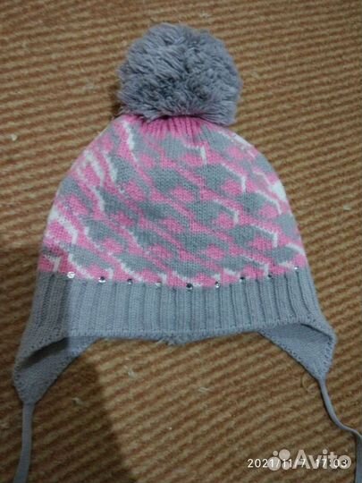 Шапка зимняя для девочки