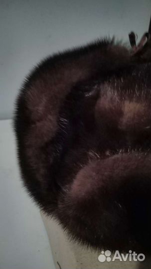 Мужская шапка норковая