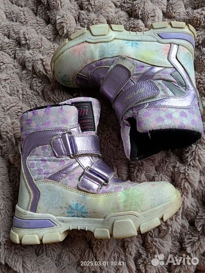 Ботинки minimen зимние размер 32