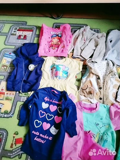 Вещи пакетом на девочку