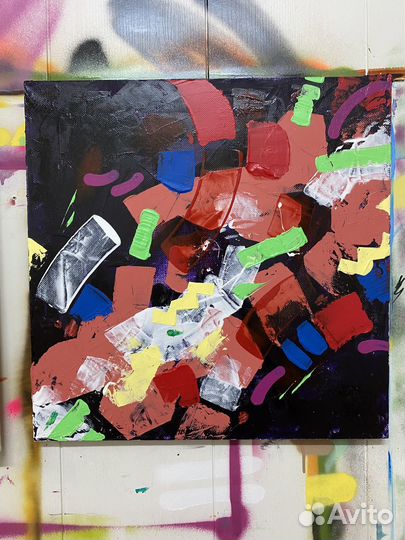 Картина интерьерная яркая