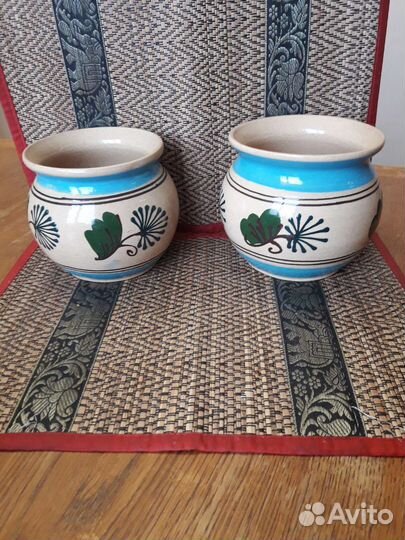 Горшочки керамические СССР