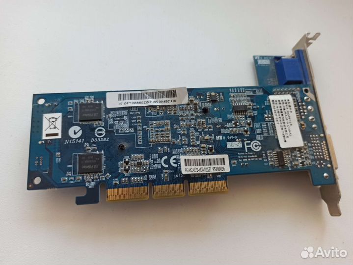 Видеокарта AGP Albatron AGP6200AL 128Mb 64bit