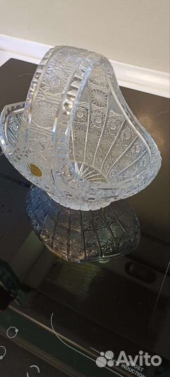 Хрустальная ваза