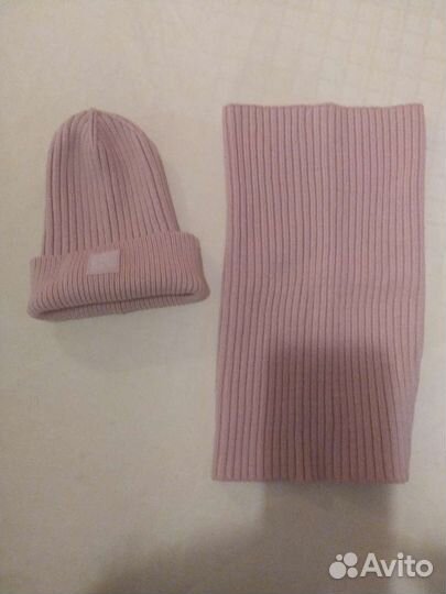 Шапка и снуд для девочки