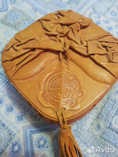 Шкатулка из натуральной кожи