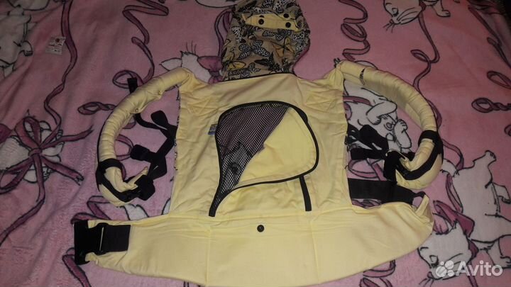 Рюкзак переноска для ребенка I love mum