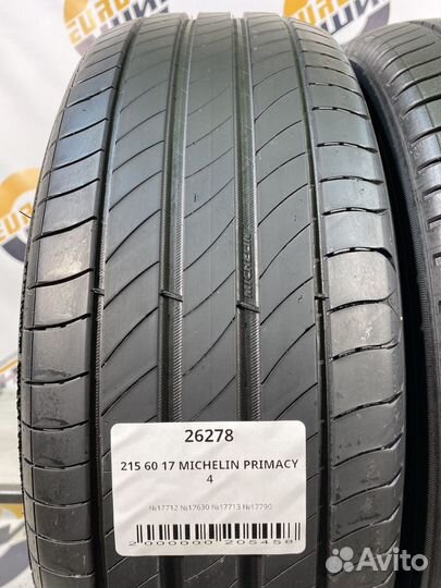 Michelin Primacy 4 215/60 R17 92V