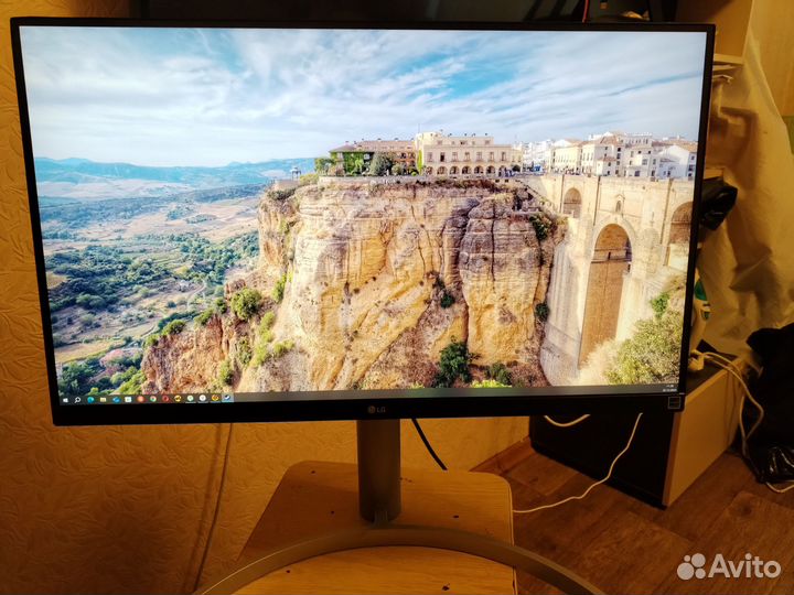 Монитор 4к 60гц LG ultrafine 27ul650-w