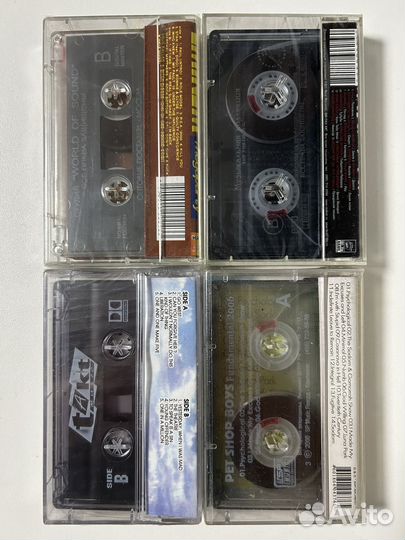 Аудиокассеты 4 шт